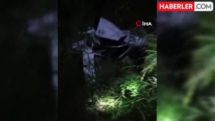 Otomobil köprüden aşağı yuvarlandı: 1 ölü