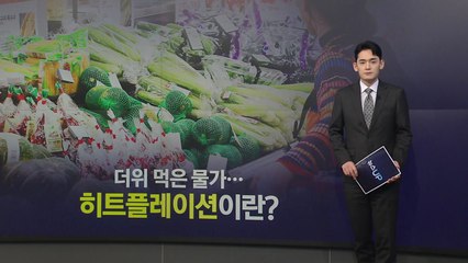 폭염 따라 올라버린 물가...히트플레이션이란? [앵커리포트] / YTN