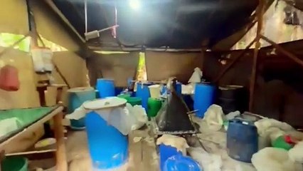 Ejército colombiano desmantela mega laboratorio de drogas en la selva