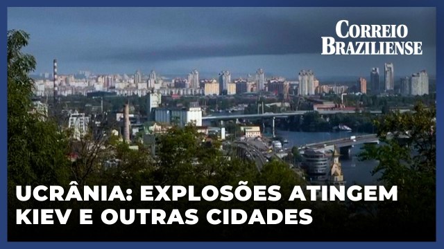 Explosões atingem Kiev e outras cidades ucranianas