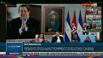Pdte. Ortega criticó injerencia de Brasil en asuntos internos de Venezuela