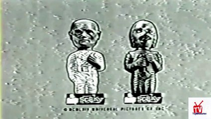 1960s Monster Soakie toys (Mummy and Creature Dark Lagoon) TV commercial