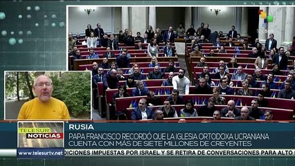 El Papa Francisco condenó la prohibición de la iglesia ortodoxa ucraniana