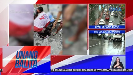 Mga basurang nakabara sa drainage, itinuturong sanhi ng pagbaha | Unang Balita