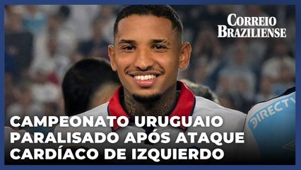 Campeonato uruguaio é paralisado após ataque cardíaco de Juan Izquierdo