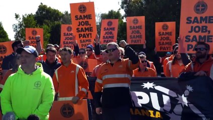 TAS Communications Electrical and Plumbing Union members agree to pause industrial action amid wild weather