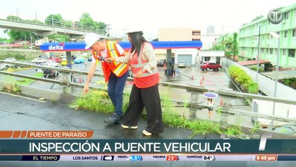 Puente vehicular de San Miguelito sufre gran deterioro