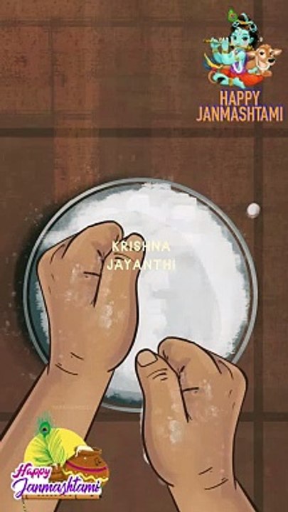  Our Little Krishna in His Divine Avatar! ✨