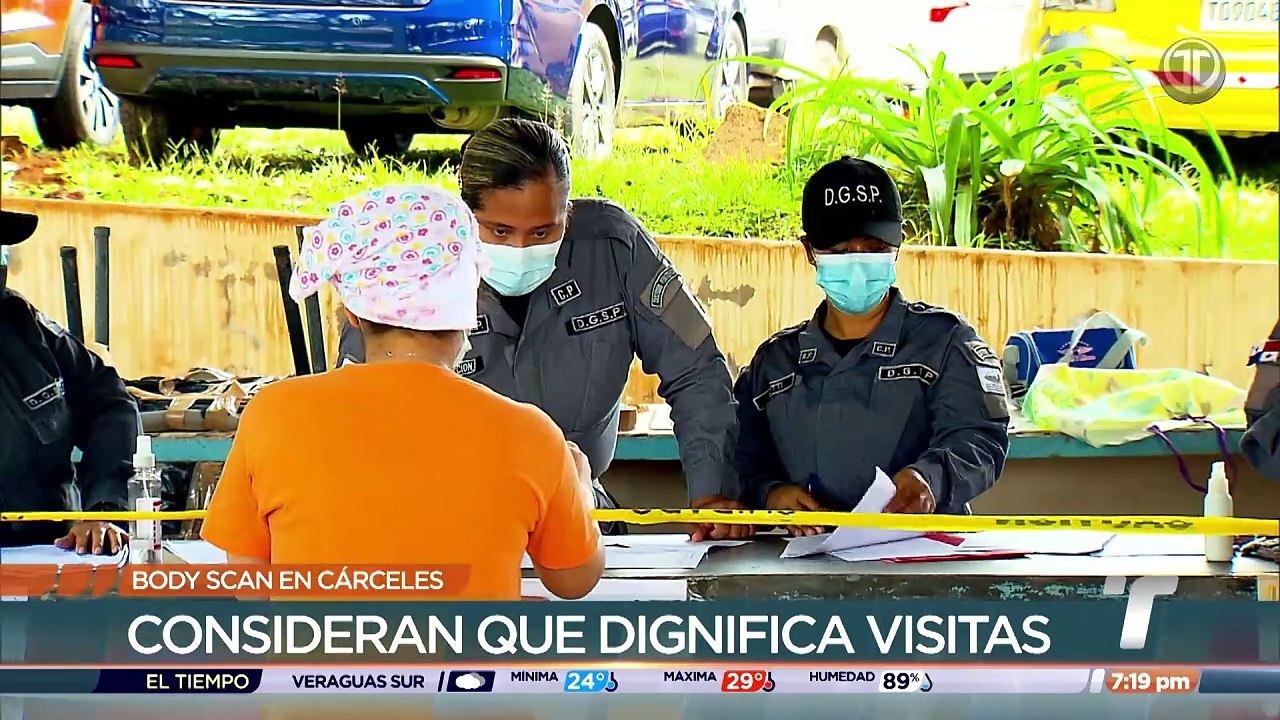 Piden instalar Body Scan en otras cárceles de Panamá