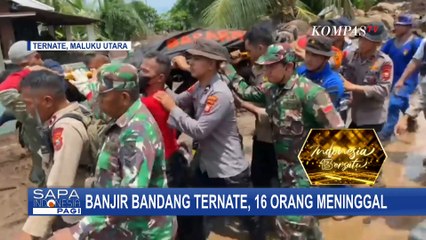 Download Video: Terbaru! Tim SAR Kembali Evakuasi 2 Korban Banjir Bandang Ternate, Total Ada 16 Korban Jiwa