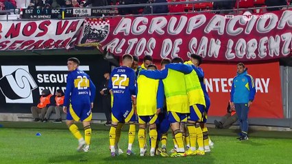 Estudiantes 0 - 1 Boca: el cabezazo de Milton Giménez