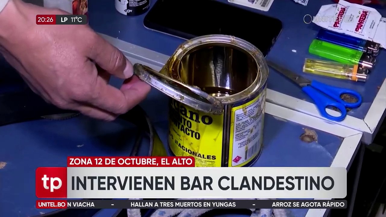 El Alto: Intervienen un bar clandestino en la zona 12 de Octubre donde los pagos eran por QR, dice la Policía