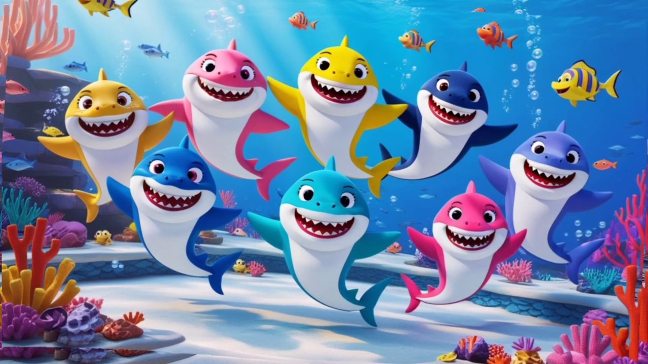 Baby Shark Nursery Rhymes - Fun and Educational Songs for Kids. - video ...
