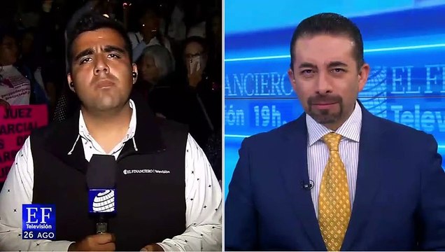 Protestas en el Ángel de la Independencia en contra de la Reforma al Poder Judicial