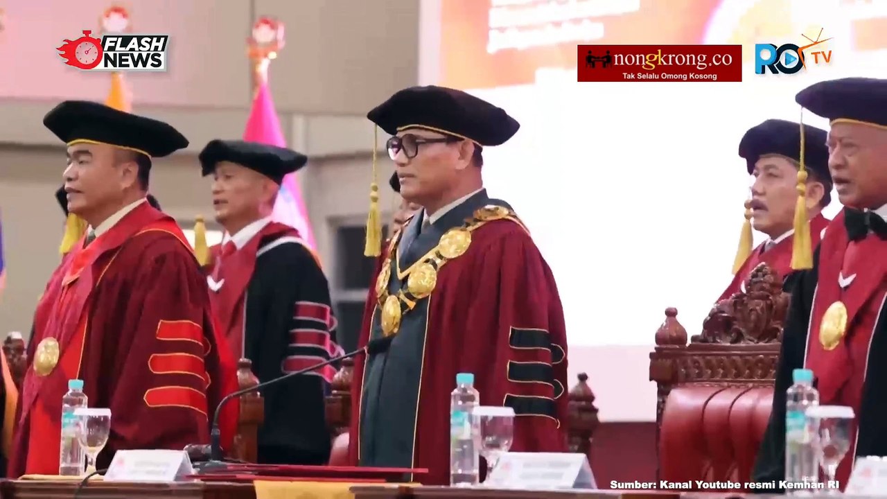 Prabowo Hadiri Wisuda di Unhan