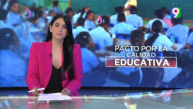 Celebran anuncio de Abinader sobre pacto por la calidad educativa | Emisión Estelar SIN