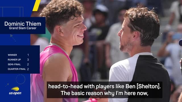 'I'm happy with my career' - Thiem bids farewell to Flushing Meadows
