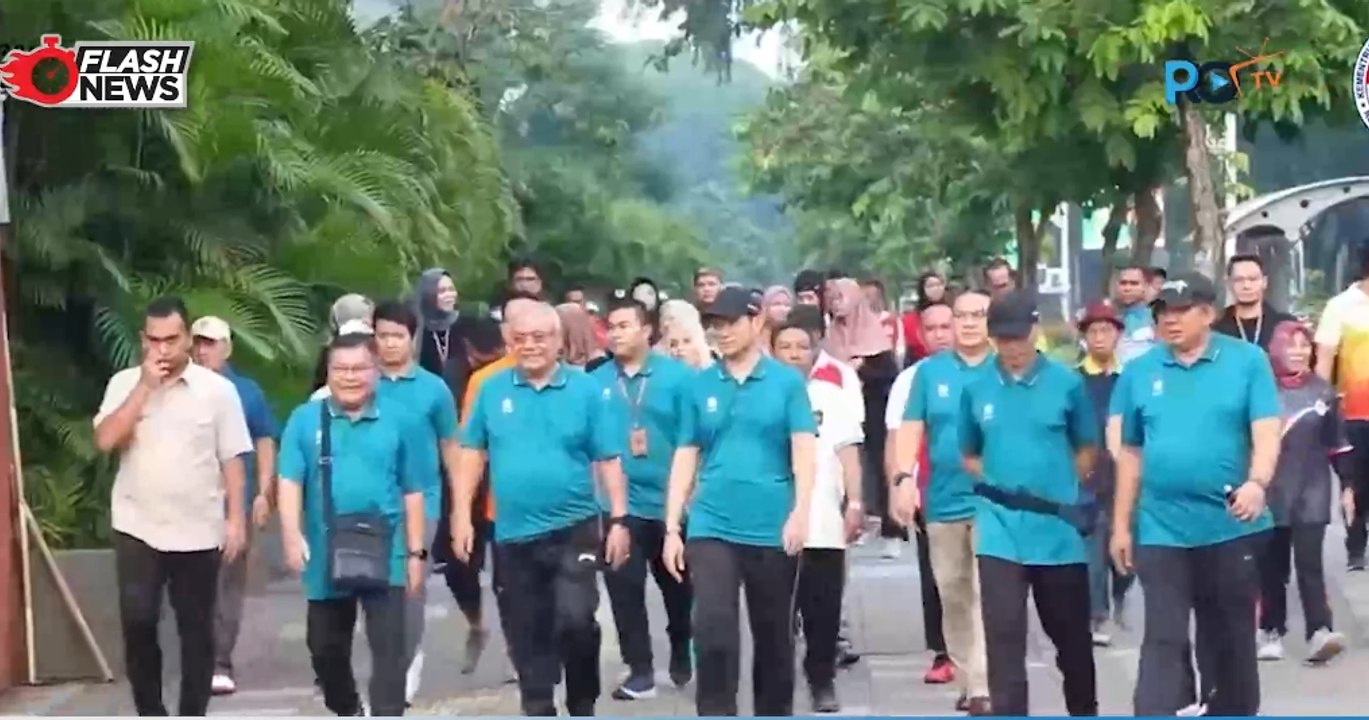 Kemenpora Gelar Jalan Sehat dan Senam Bersama dengan Forses dan Forkomsam