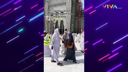 Benzema Tertangkap Kamera Jemaah Indonesia Saat Umroh