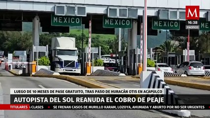 ¡Alerta! Autopista del Sol vuelve a cobrar peaje