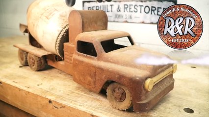 1950s Structo Concrete Truck Restoration(1080P_HD)
