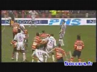 Lens Sochaux : 3-2 (Brechet)