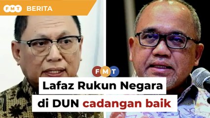 Speaker sambut baik cadangan lafaz Rukun Negara di DUN