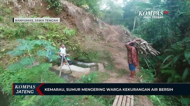 Kemarau, Sumur Mengering Warga Kekurangan Air Bersih