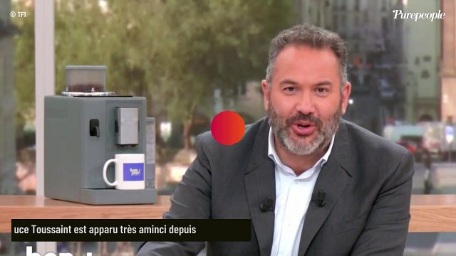 Bruce Toussaint s'est imposé des sacrifices afin d'être en forme physiquement pour sa matinale Bonjour ! sur TF1