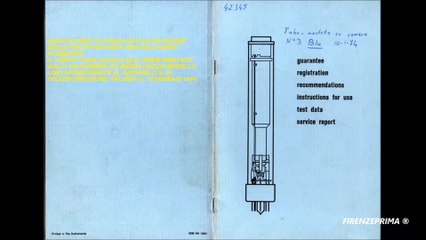 Philips Plumbicon XQ 1020 for camera LDK 3 service report 1974.mp4
