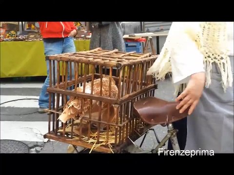 Firenze corteo storico della civiltà contadina.