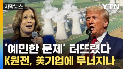 [자막뉴스] "이러다 한국에 일자리 뺏겨"...美대선 노리고 'K원전' 발목? / YTN
