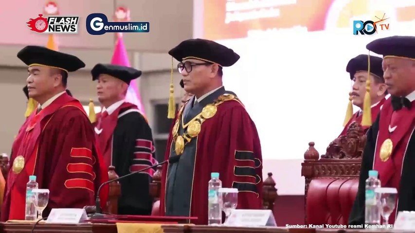 Momen MENHAN Prabowo Subianto Hadiri Wisuda 425 Mahasiswa UNHAN RI