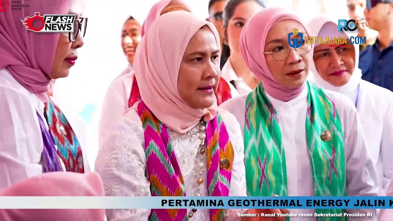 IRIANA JOKOWI TINJAU VAKSINASI ANAK DI POSYANDU KOTA MAKASSAR