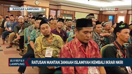 Ratusan Mantan Jamaah Islamiyah Kembali Ikrar NKRI