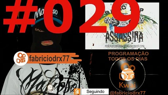 #029 - BLACK COMPANY / DON PIXOTE & HELIÃO - RADIO RAP BANCA ASSASSINA - KWAI - kwai.com/@fabriciodrx77