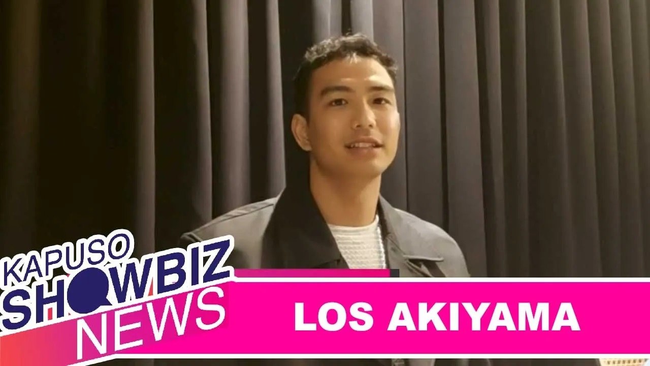 Kapuso Showbiz News: Los Akiyama looks up to Dingdong Dantes; hopes to work with Barbie Forteza