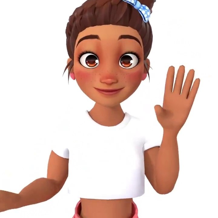 Female rig animation by Kristian