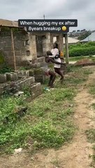 When you meet long time after breakup.