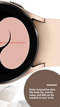 SAMSUNG Galaxy 4 40mm Smartwatch Tracker for Sleep #reels #amazon #trending #shorts #shortvideo