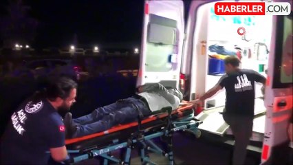 Tekirdağ Çorlu'da otomobil kaza yaptı