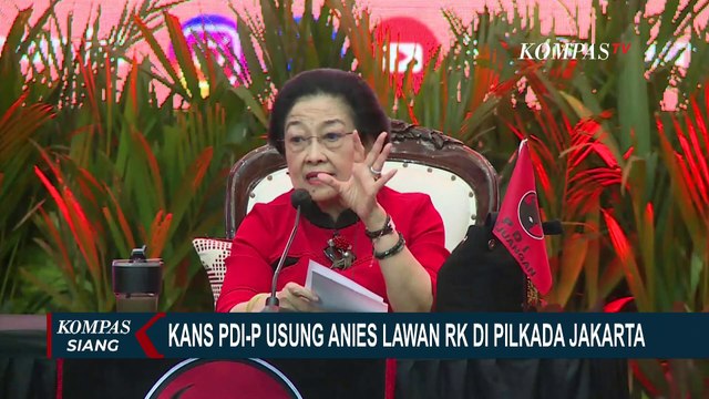 Peluang PDIP Usung Anies Lawan Ridwan Kamil di Pilkada Jakarta Makin Mengecil?