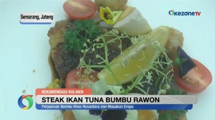 Steak Ikan Tuna Bumbu Rawon