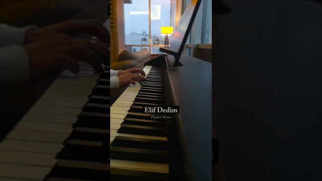 Elif Dedim (Elif Türküsü) ♫ Duygusal Piyano Cover (Enstrümantal)