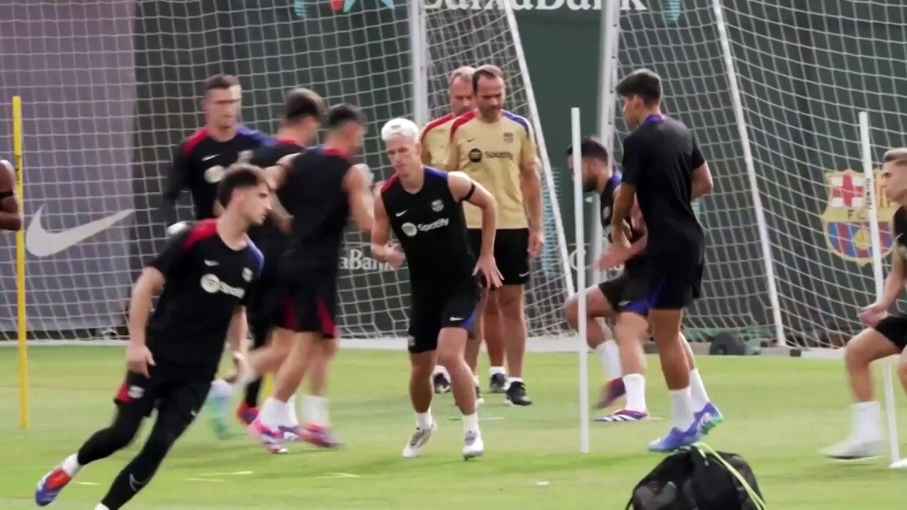 Dani Olmo s'est entraîné
