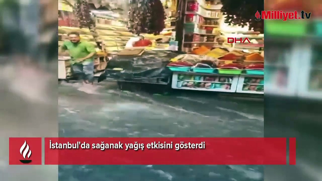 Meteoroloji uyarmıştı! İstanbul'da şiddetli yağış başladı