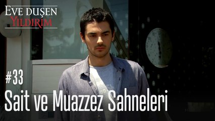 Sait ve Muazzez Sahneleri - Eve  Düşen Yıldırım
