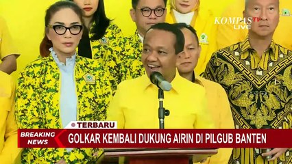 Bahlil ke Bakal Cawagub Airin: Pak Ade Sumardi Jangan Khawatir, Kami Tak Meminta Tukar Warna Baju