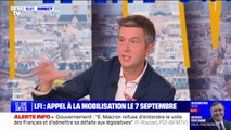 Nouveau gouvernement: LFI appelle à la mobilisation le 7 septembre