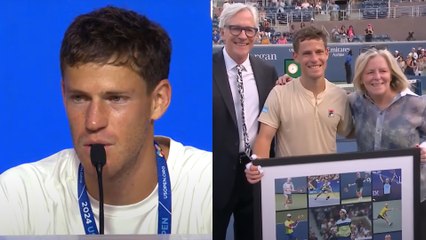 Tennis - US Open 2024 - Diego Schwartzman played his last US Open : "This is very special and very emotional"